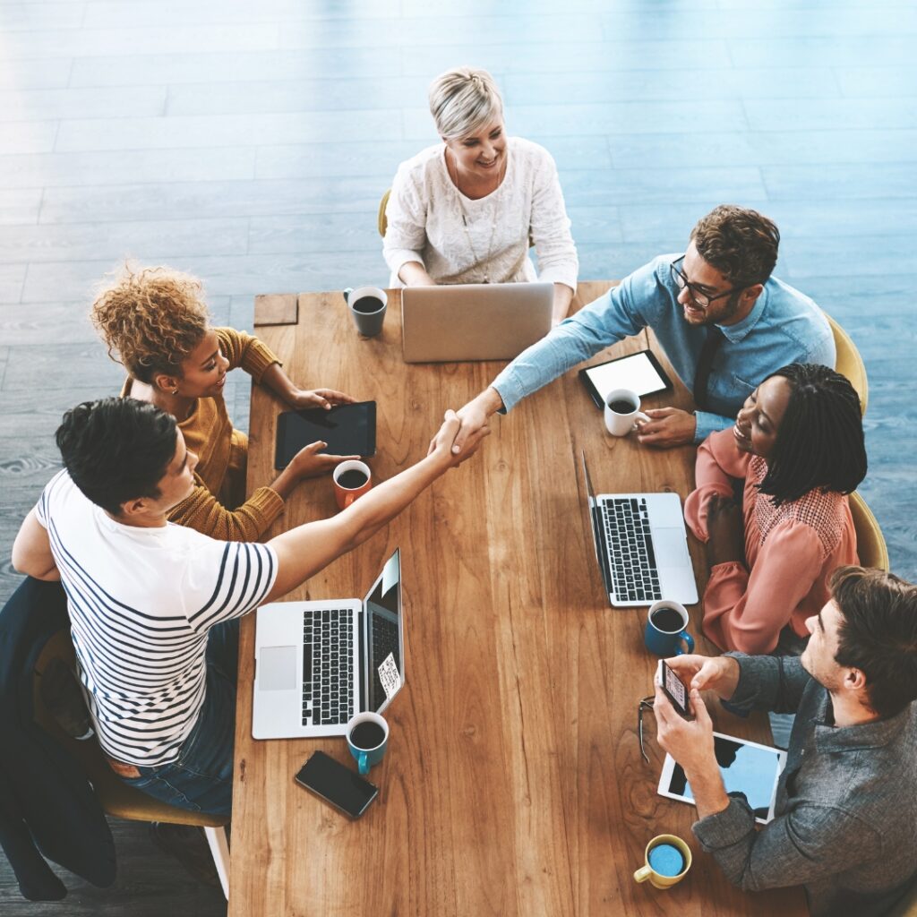HR professional managing digital employee onboarding with automated paperwork, role setup, and training plans for new hires