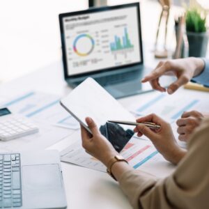 Illustration representing Zentegra’s accounting migration services, showing secure and accurate financial data transfer with zero downtime and maximum efficiency.